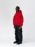 DNS006 'GUEST LIST' HOODIE IN RED