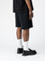 DNS006 PLEATED SHORTS IN BLACK